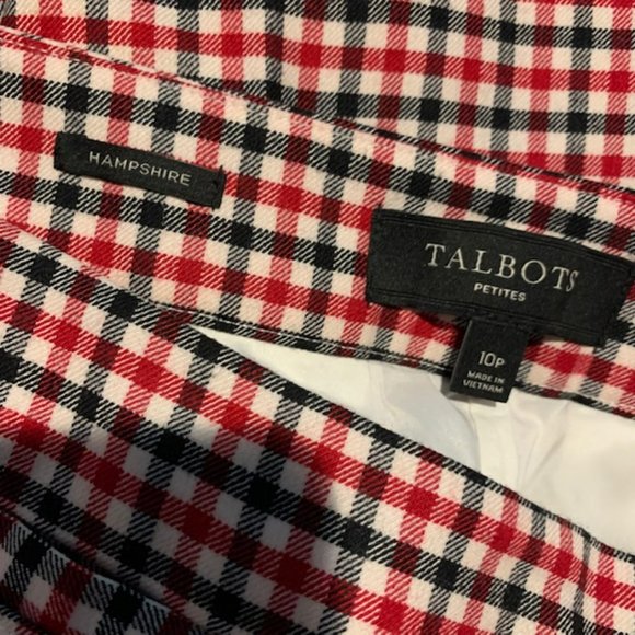 Talbots Hampshire Fit Ankle Pants Size 10P - Picture 11 of 11